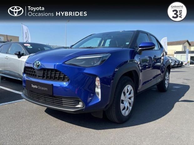 Bleu Utilisé 2022 Toyota Yaris Hybrid | 21 490 € (Prix juste) - Image 1/4