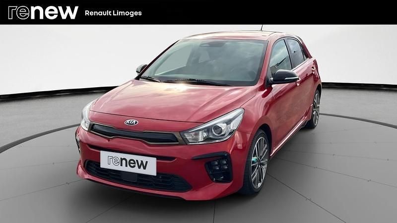 Rouge Occasion 2021 Kia Rio GT-Line Berline | 13 690 € (Prix juste) - Image 1/4