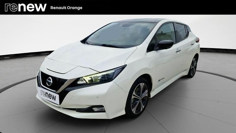 Blanc Occasion 2019 Nissan Leaf N-Connecta Citadine | 10 299 € - Image 1/4