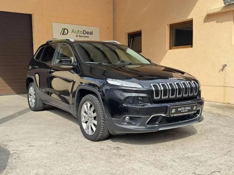 Noir Utilisé 2016 Jeep Cherokee Limited SUV | 14 990 € (Prix cher) - Image 1/4