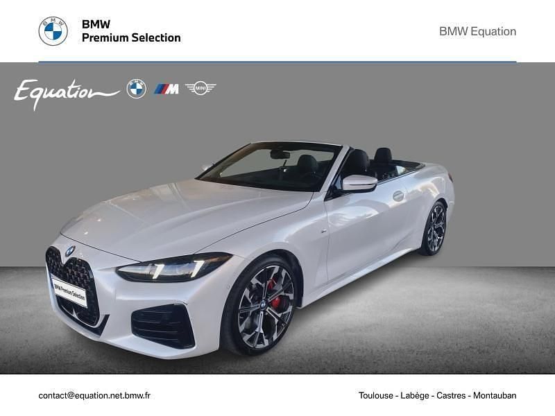 Mineralweiss métallisé Occasion 2025 BMW 420 M Sport Cabriolet | 54 900 € (Prix juste) - Image 1/4