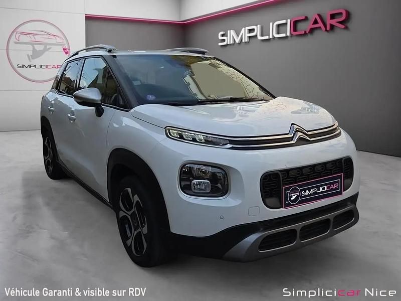 Blanc Utilisé 2018 Citroën C3 Aircross Shine SUV | 10 990 € (Prix juste) - Image 1/4