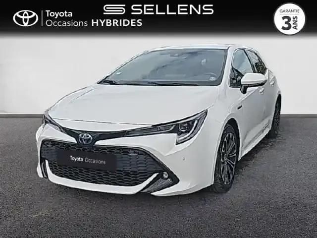 Blanc pur Utilisé 2019 Toyota Corolla Design Berline | 19 990 € (Prix assez cher) - Image 1/4