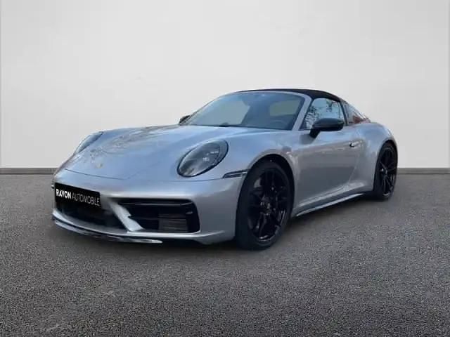 Gris Occasion 2021 Porsche 911 Targa 4 Cabriolet | 189 990 € - Image 1/4
