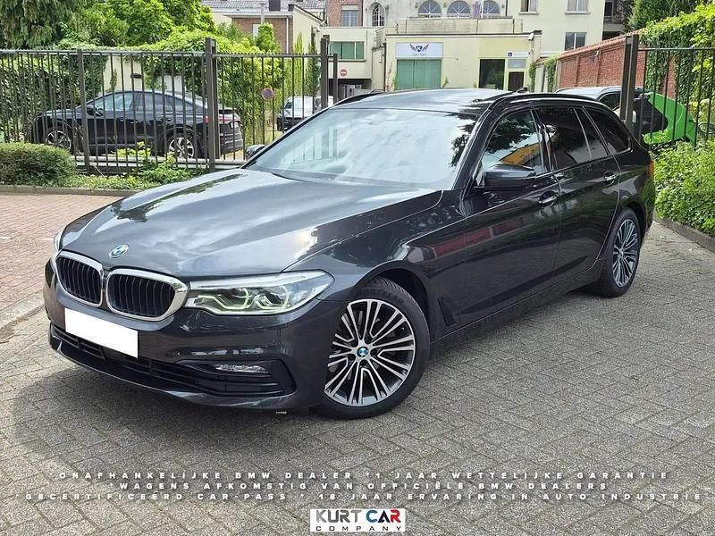 Gris Utilisé 2018 BMW 520 Sport Line Break | 21 900 € (Prix juste) - Image 1/4