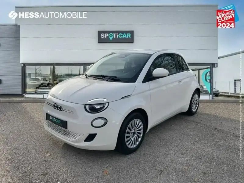 Blanc Utilisé 2022 Fiat 500e Action Berline | 11 999 € (Bon prix) - Image 1/4