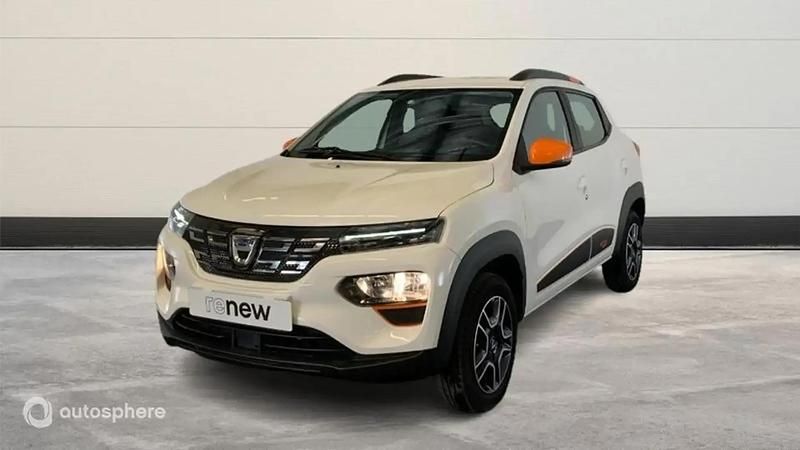 Blanc Utilisé 2022 Dacia Spring Comfort Plus Citadine | 9 699 € (Prix juste) - Image 1/4