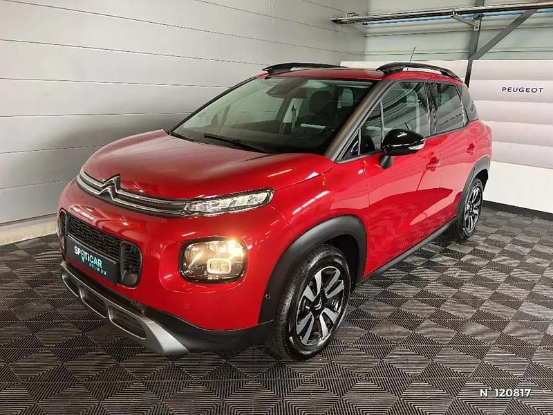 Rouge Occasion 2021 Citroën C3 Aircross PureTech SUV | 11 950 € (Prix juste) - Image 1/4