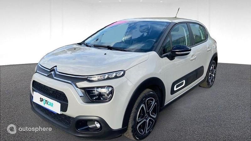 Jaune Occasion 2024 Citroën C3 PureTech Citadine | 12 280 € (Prix juste) - Image 1/4