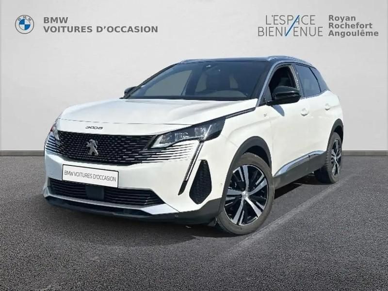 Blanc Utilisé 2021 Peugeot 3008 GT SUV | 17 840 € (Super prix) - Image 1/4