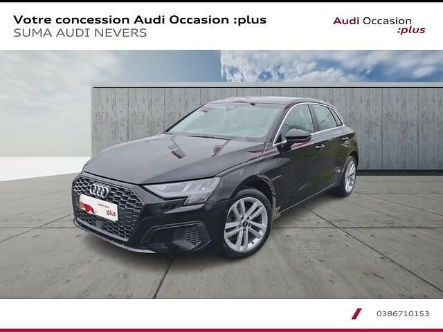 Noir brillant Occasion 2022 Audi A3 Design | 21 990 € (Bon prix) - Image 1/4