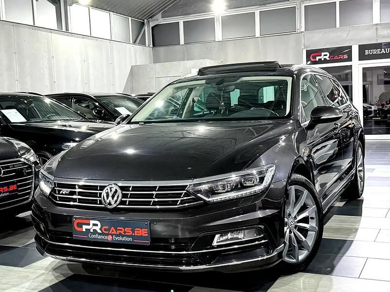 Gris Utilisé 2018 VW Passat R-line Break | 16 990 € (Prix assez cher) - Image 1/4