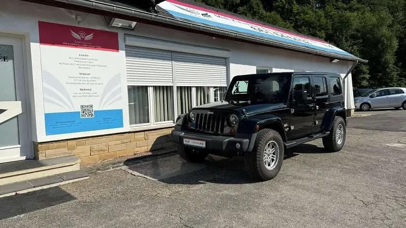 Vert Utilisé 2012 Jeep Wrangler Sahara SUV | 16 499 € (Super prix) - Image 1/4
