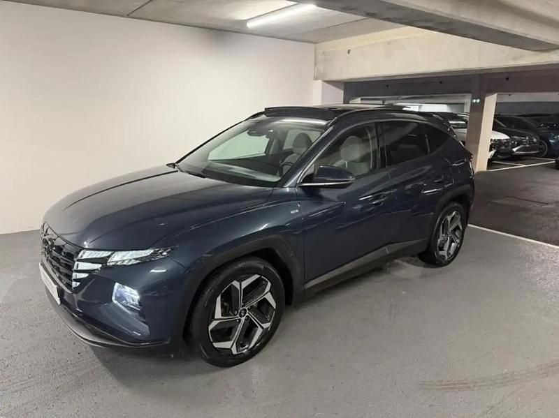 Bleu Utilisé 2021 Hyundai Tucson SUV | 25 990 € (Prix juste) - Image 1/4