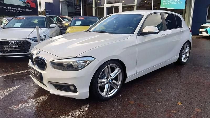 Blanc Utilisé 2017 BMW 118 Citadine | 13 900 € (Prix juste) - Image 1/4