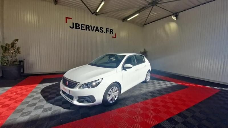Blanc Utilisé 2020 Peugeot 308 Business-Line Berline | 13 990 € (Bon prix) - Image 1/4