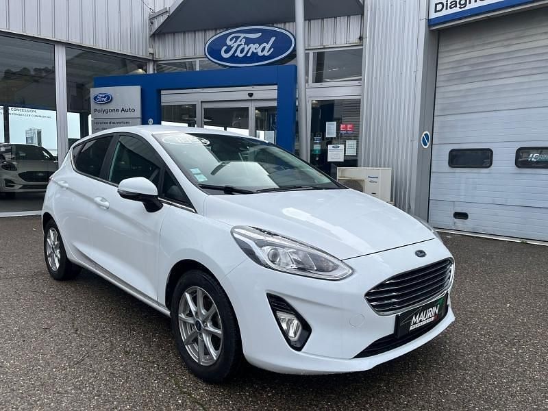 Occasion Ford Fiesta Titanium 95 ch (69 kW) 2020 Blanc glacier Berline