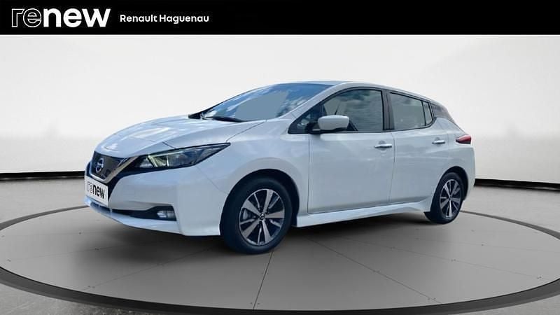 Blanc Utilisé 2021 Nissan Leaf Acenta Citadine | 13 499 € - Image 1/4