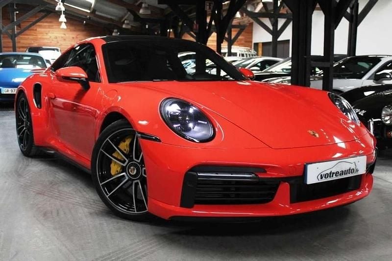 Occasion Porsche 911 Turbo S 659 ch (484 kW) 2020 Orange Coupé