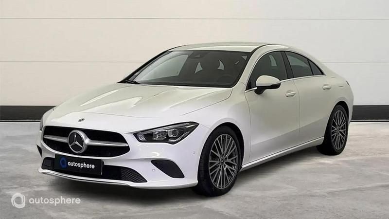 Blanc Occasion 2020 Mercedes CLA200 Progressive Berline | 29 299 € (Prix juste) - Image 1/4