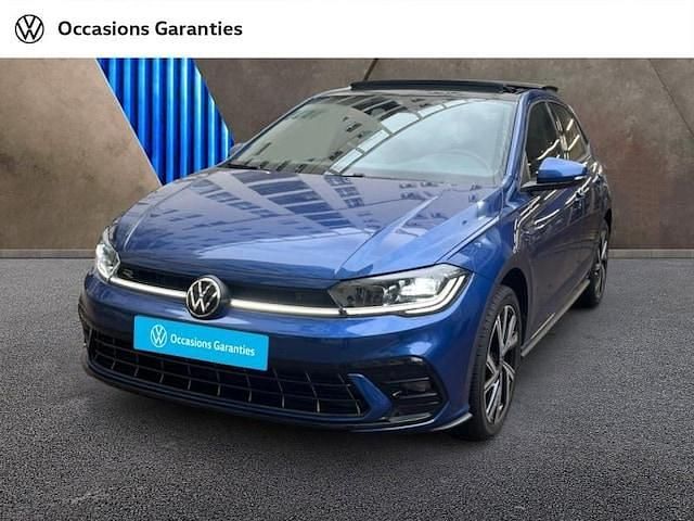 Bleu Utilisé 2024 VW Polo R-line Citadine | 23 490 € (Prix juste) - Image 1/4