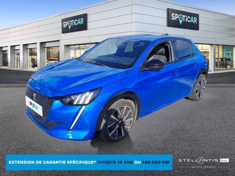Bleu Utilisé 2022 Peugeot 208 GT Citadine | 13 980 € (Bon prix) - Image 1/3