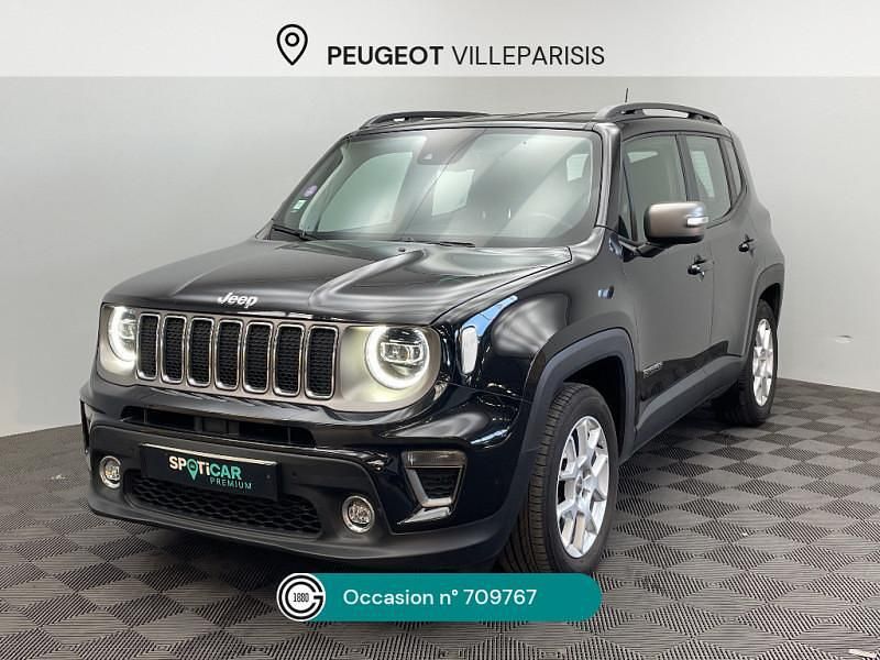 Noir Utilisé 2019 Jeep Renegade Limited SUV | 14 990 € (Bon prix) - Image 1/4