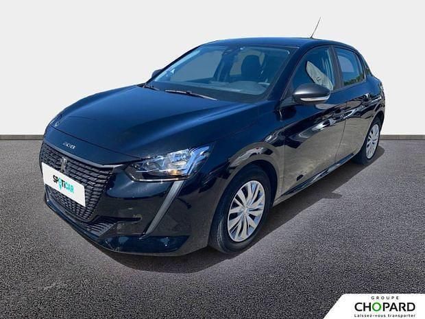 Noir Utilisé 2021 Peugeot 208 Citadine | 10 490 € (Bon prix) - Image 1/4