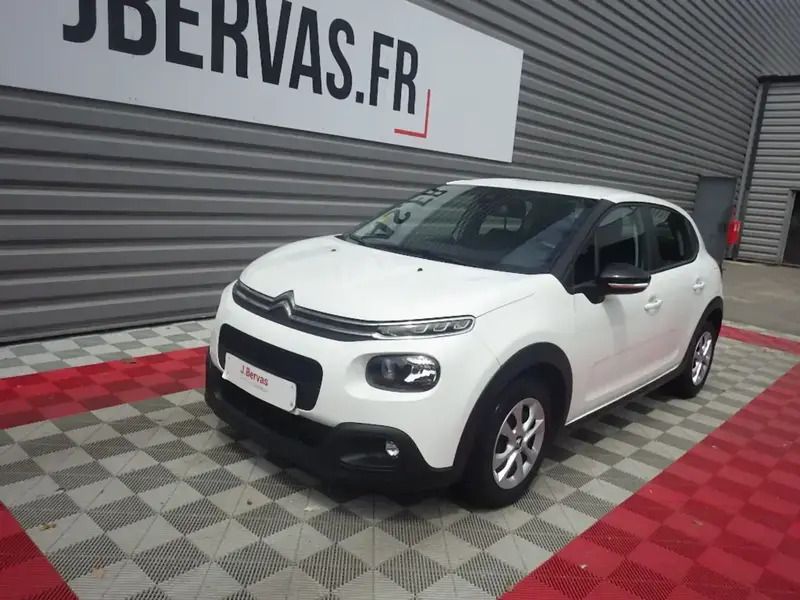 Blanc Occasion 2019 Citroën C3 Business Class Citadine | 14 990 € - Image 1/4