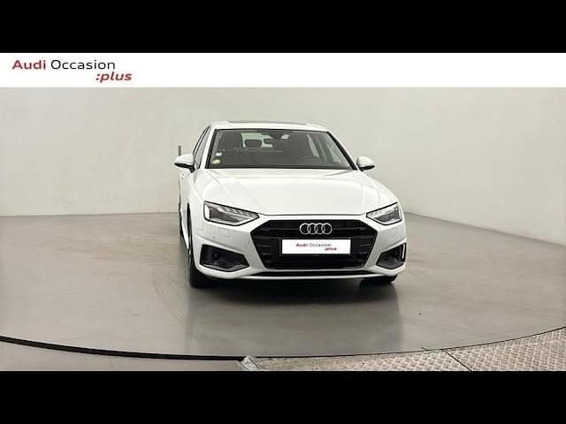 Occasion Audi A4 Ambition 190 ch (139 kW) 2020 Blanc glacier métallisé Berline