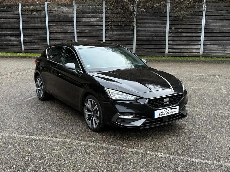 Noir Occasion 2021 Seat Leon FR Berline | 20 990 € (Prix juste) - Image 1/4