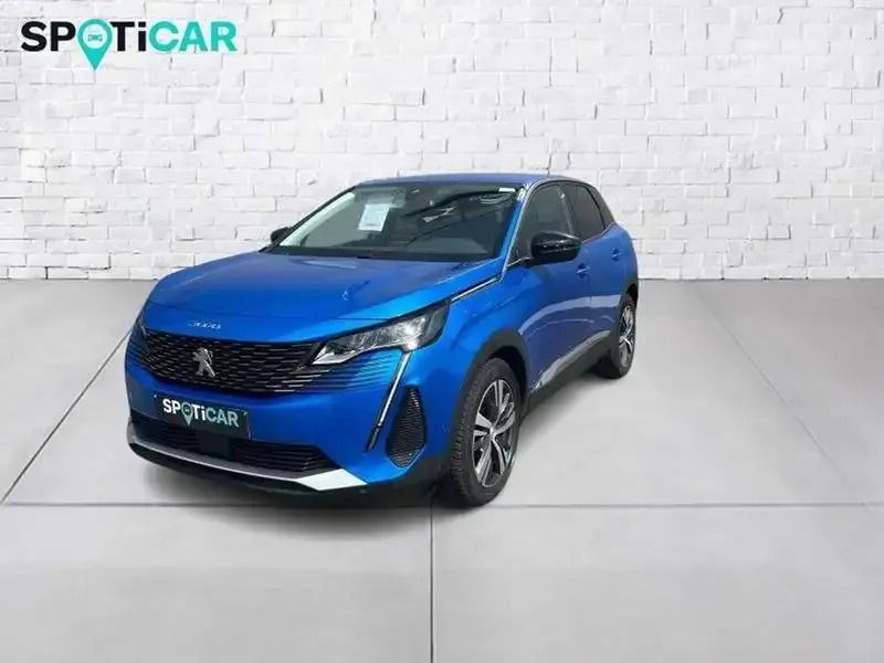 Bleu Utilisé 2022 Peugeot 3008 Allure SUV | 18 990 € (Bon prix) - Image 1/4