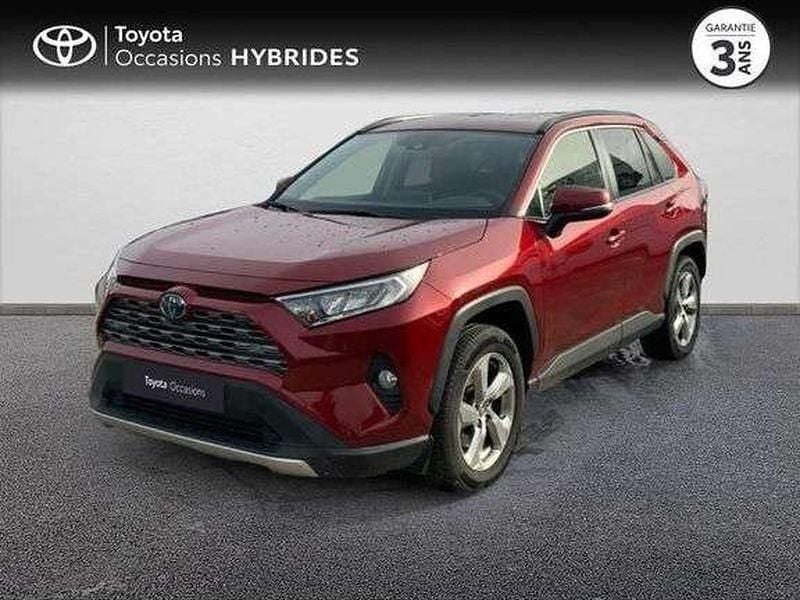 Rouge allure nacré Occasion 2020 Toyota RAV4 Hybrid SUV | 28 990 € (Prix juste) - Image 1/1