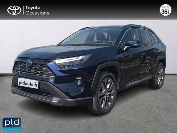 Bleu Utilisé 2024 Toyota RAV4 Hybrid Lounge SUV | 41 990 € (Prix juste) - Image 1/4