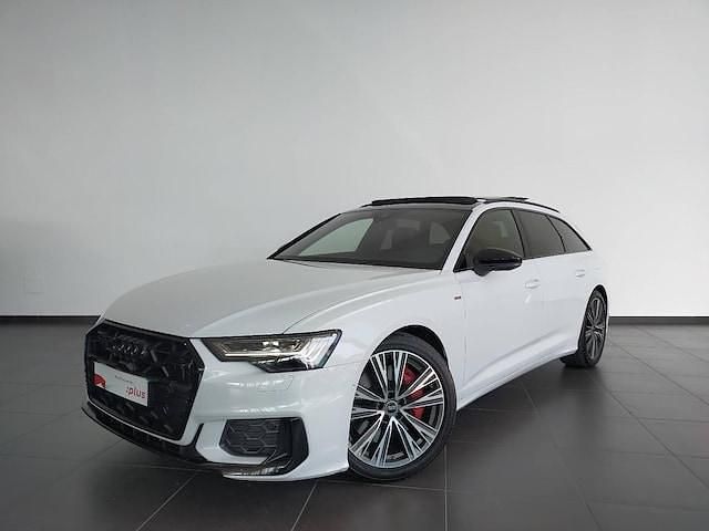 Blanc glacier métallisé Utilisé 2024 Audi A6 Competition Break | 63 990 € - Image 1/4