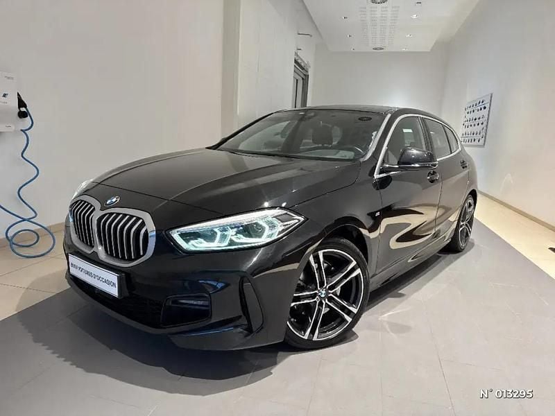 Noir Occasion 2020 BMW 116 M Sport Citadine | 21 990 € (Prix assez cher) - Image 1/4
