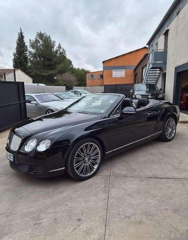 Occasion Bentley Continental GT Convertible 610 ch (448 kW) 2009 Noir Cabriolet