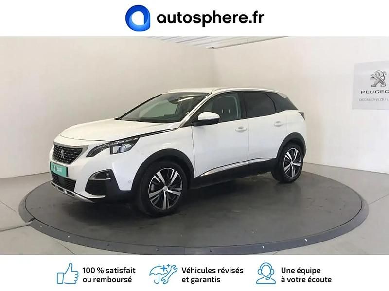 Blanc Utilisé 2018 Peugeot 3008 Allure SUV | 21 480 € - Image 1/4