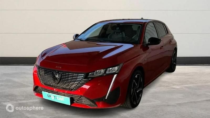 Rouge Occasion 2022 Peugeot 308 Allure Berline | 19 999 € (Bon prix) - Image 1/4