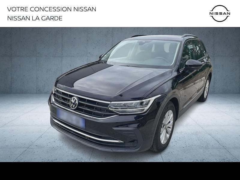 Noir intense nacrée Utilisé 2021 VW Tiguan Business SUV | 25 900 € (Prix juste) - Image 1/4