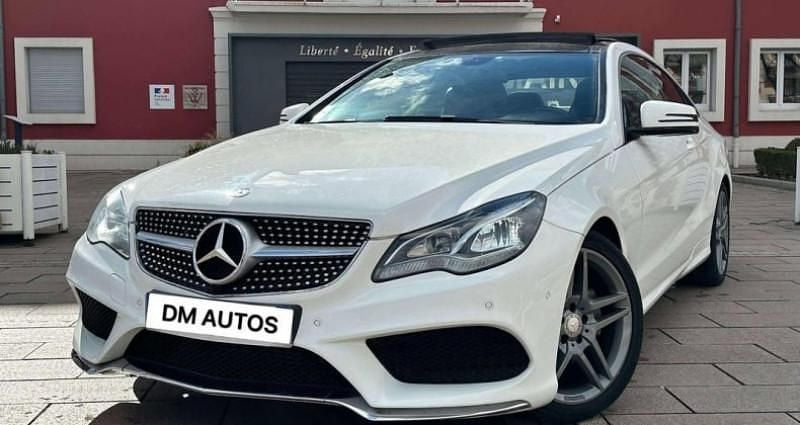 Blanc Utilisé 2013 Mercedes E220 AMG Coupé | 15 990 € (Prix juste) - Image 1/4