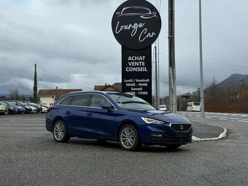 Bleu Occasion 2021 Seat Leon XCELLENCE Break | 18 990 € (Prix juste) - Image 1/4