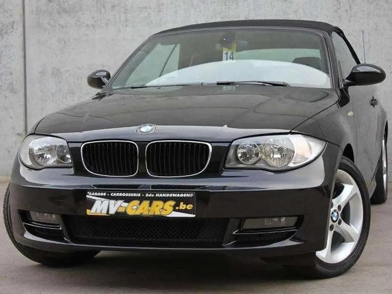 Noir Occasion 2009 BMW 118 Cabriolet Cabriolet | 10 500 € (Bon prix) - Image 1/4