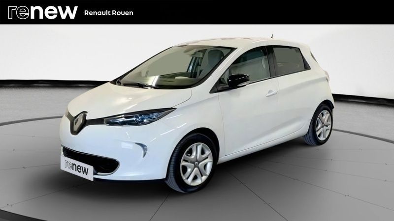 Blanc Utilisé 2019 Renault Zoe Zen Citadine | 6 990 € (Super prix) - Image 1/4