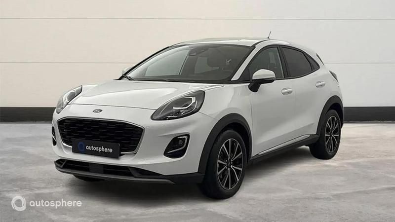 Blanc Occasion 2023 Ford Puma Titanium SUV | 18 299 € (Prix juste) - Image 1/4