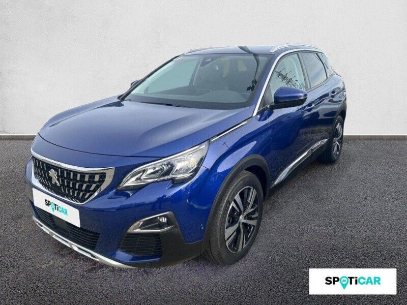 Bleue Utilisé 2020 Peugeot 3008 Allure Berline | 18 490 € (Prix juste) - Image 1/4