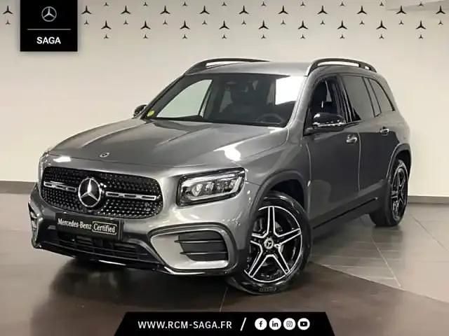 Gris foncé Occasion 2024 Mercedes GLB200 AMG line SUV | 47 900 € (Prix juste) - Image 1/4