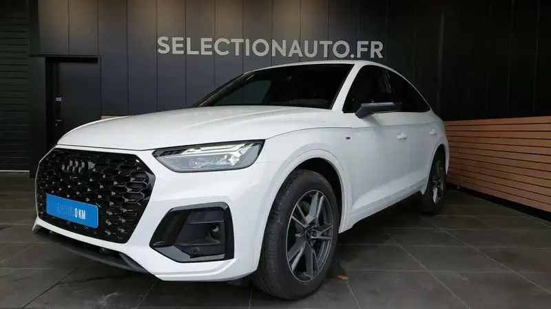 Blanc Utilisé 2022 Audi Q5 Sportback Design SUV | 59 590 € - Image 1/4