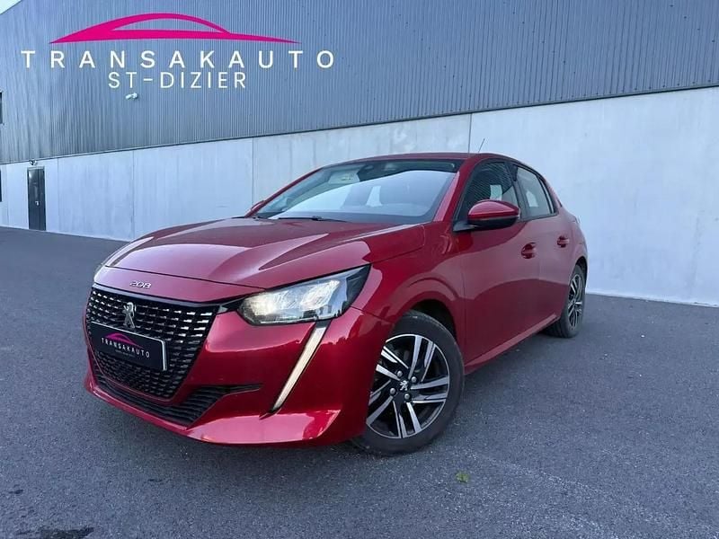 Rouge Occasion 2020 Peugeot 208 Allure Citadine | 10 990 € (Super prix) - Image 1/4
