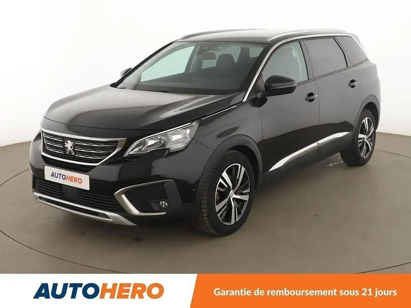 Noir Utilisé 2017 Peugeot 5008 Allure Monospace | 18 790 € (Prix juste) - Image 1/2